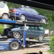 The remaining car was slightly parted out, before it was bought and picked up by the junk yard. It sadly needed wheels to be rollable for the junkyard truck, otherwise I could’ve sold the wheels and I would have made tens of euros more!